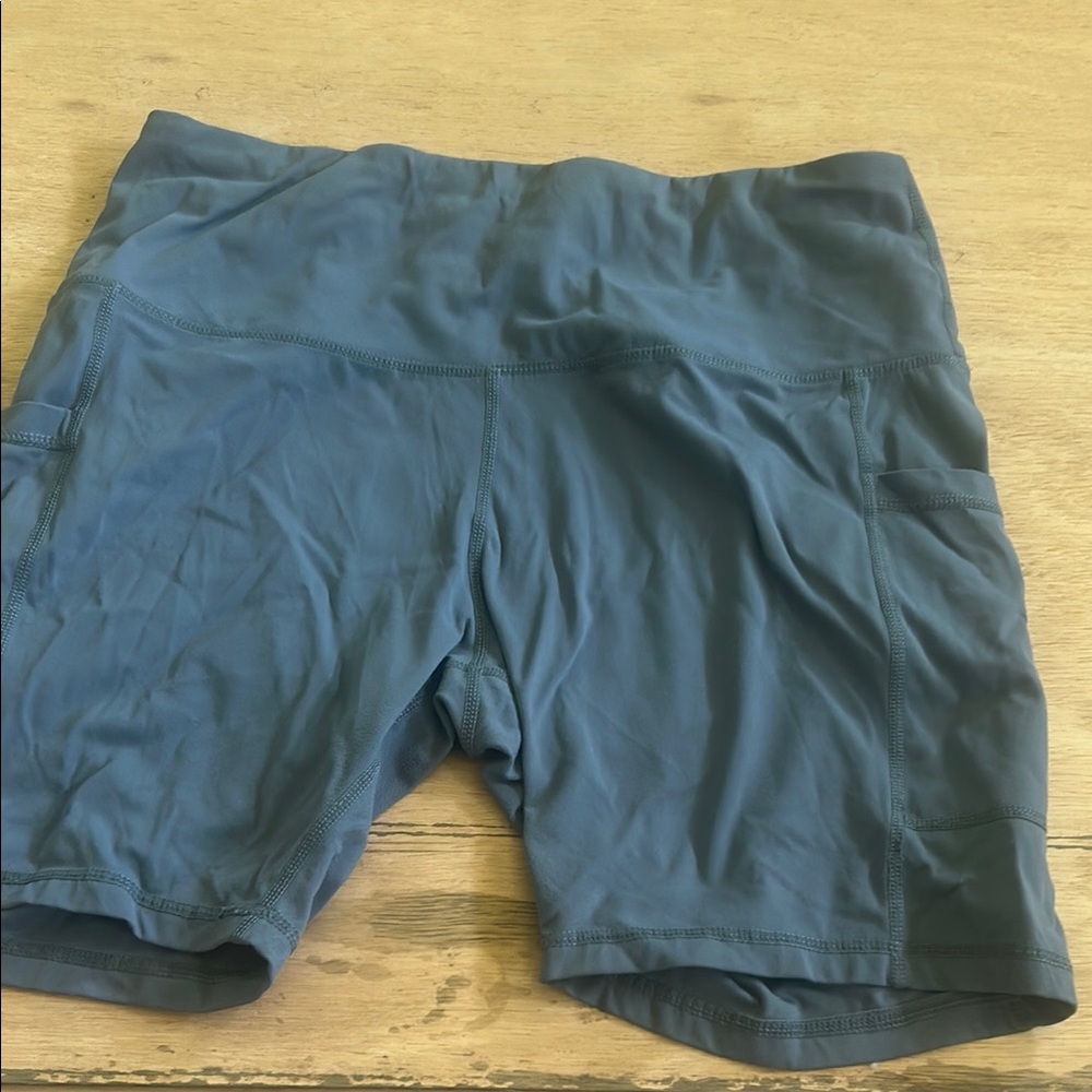 Blue Athletic Shorts